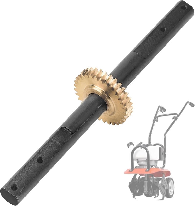 MWEDP 4651 Replacement Tiller Shaft Tine Assembly Compatible with Earthquake, Powermate PCV43, H-onda FG100 Tiller Cultivator - Image 1